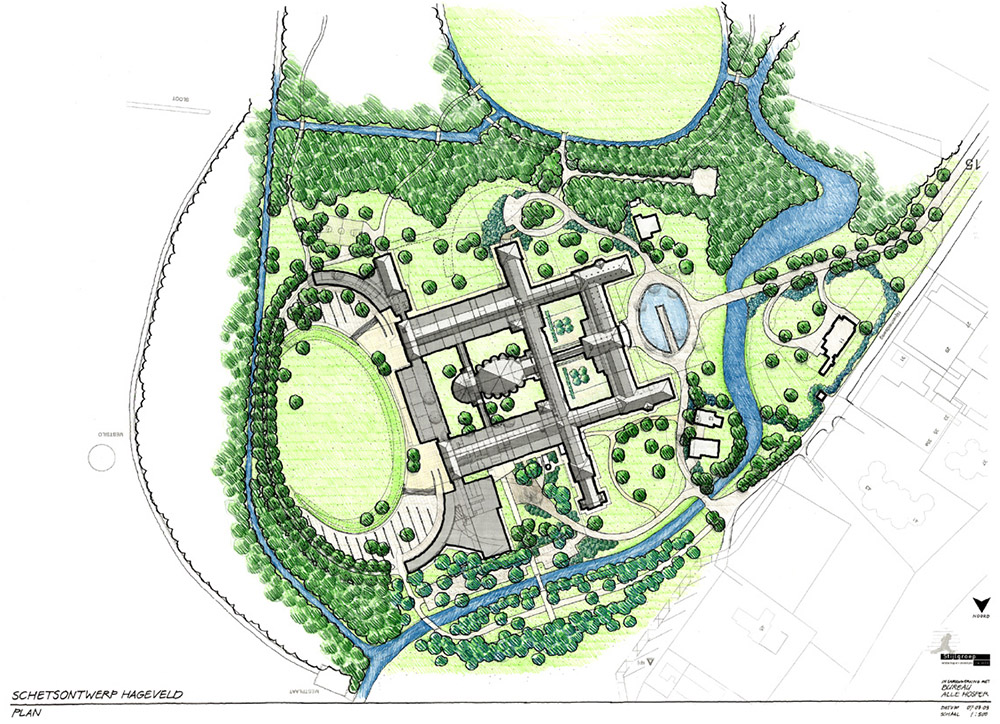 Hageveld庄园总体景观规划，荷兰 / HOSPER-16