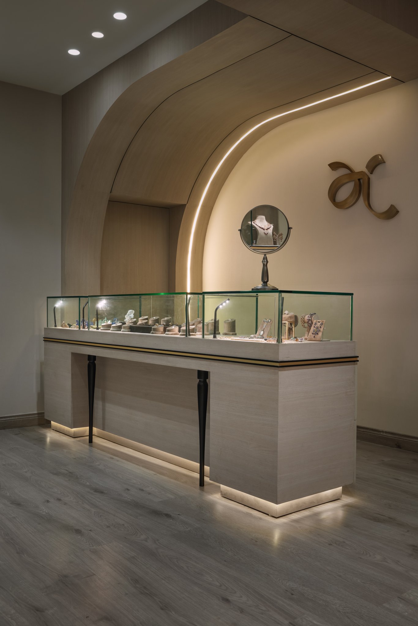 Dhandia 珠宝店设计丨Design Ethics Architecture Studio-7