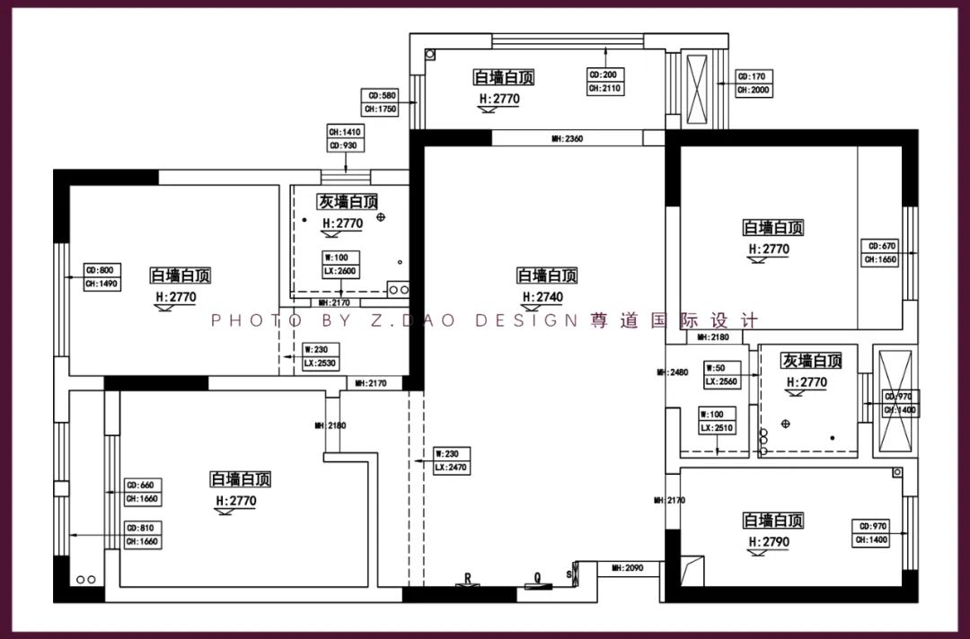 合肥银杏尚郡轻奢风一房爆改三室，打造现代私宅典范-18