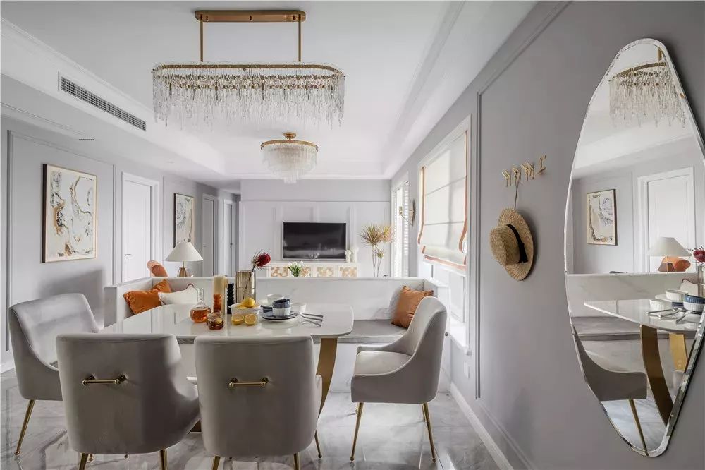 110㎡现代轻奢家居设计-17