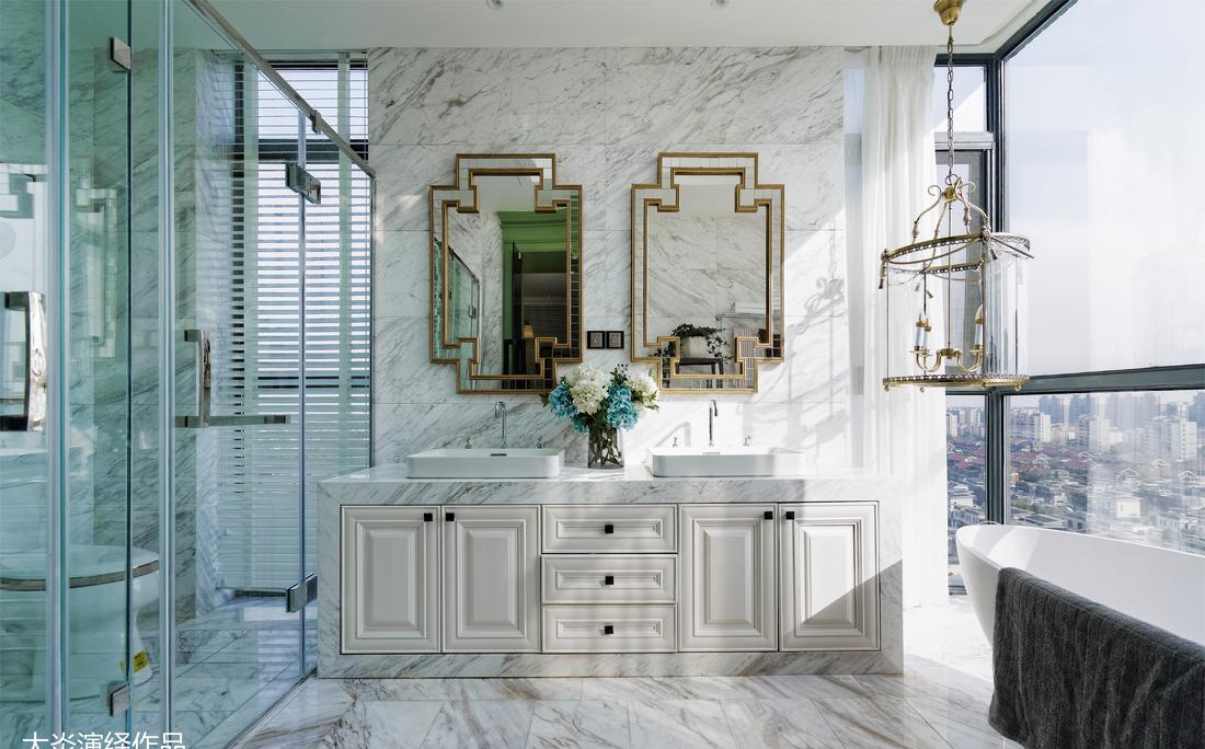 美式 Artdeco 风格顶楼复式设计 | 温馨舒适,富有艺术感-38