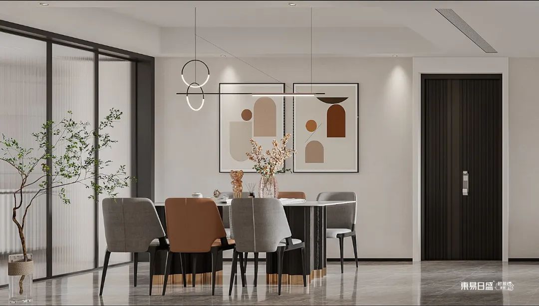 金茂府200m²现代风装修，畅享家居温暖-34