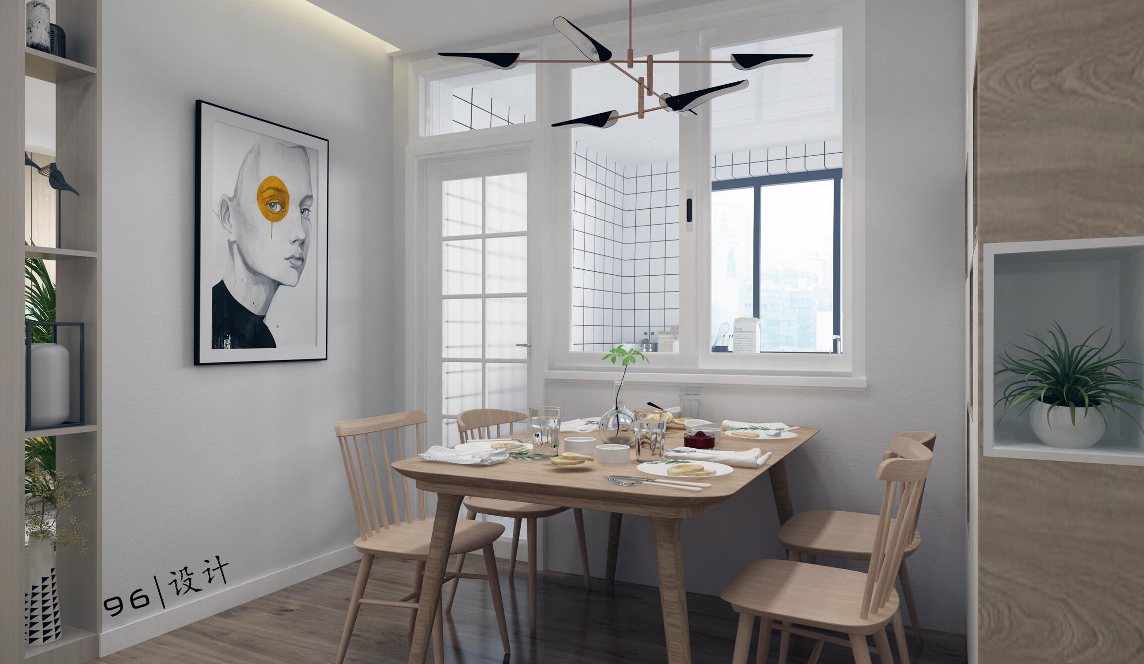 "北欧风格设计灵魂 | 原木与纯白的优雅协奏"-21