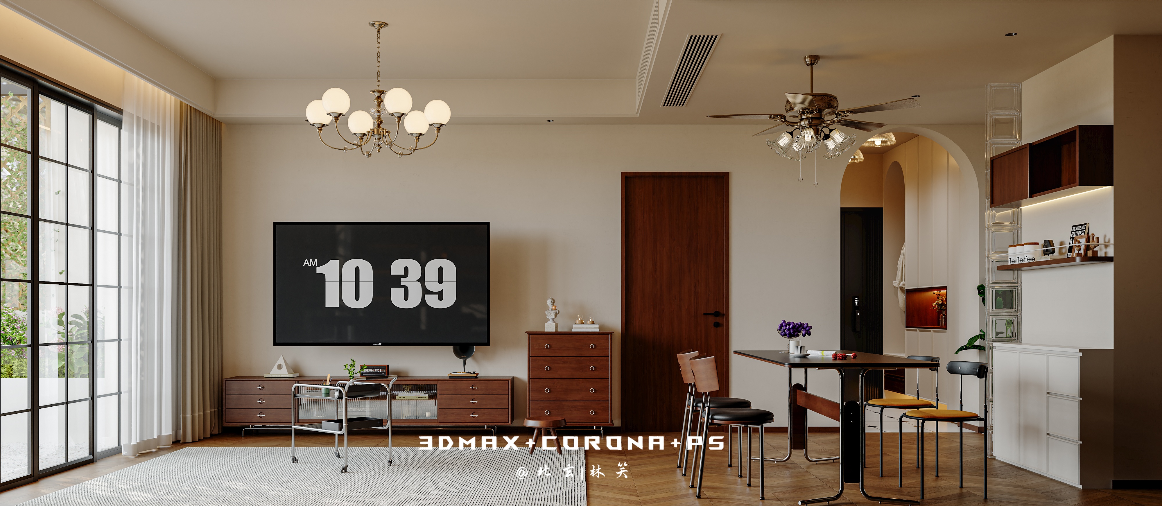 从旧时光里走来的家，中古风美学的沉浸式体验-0