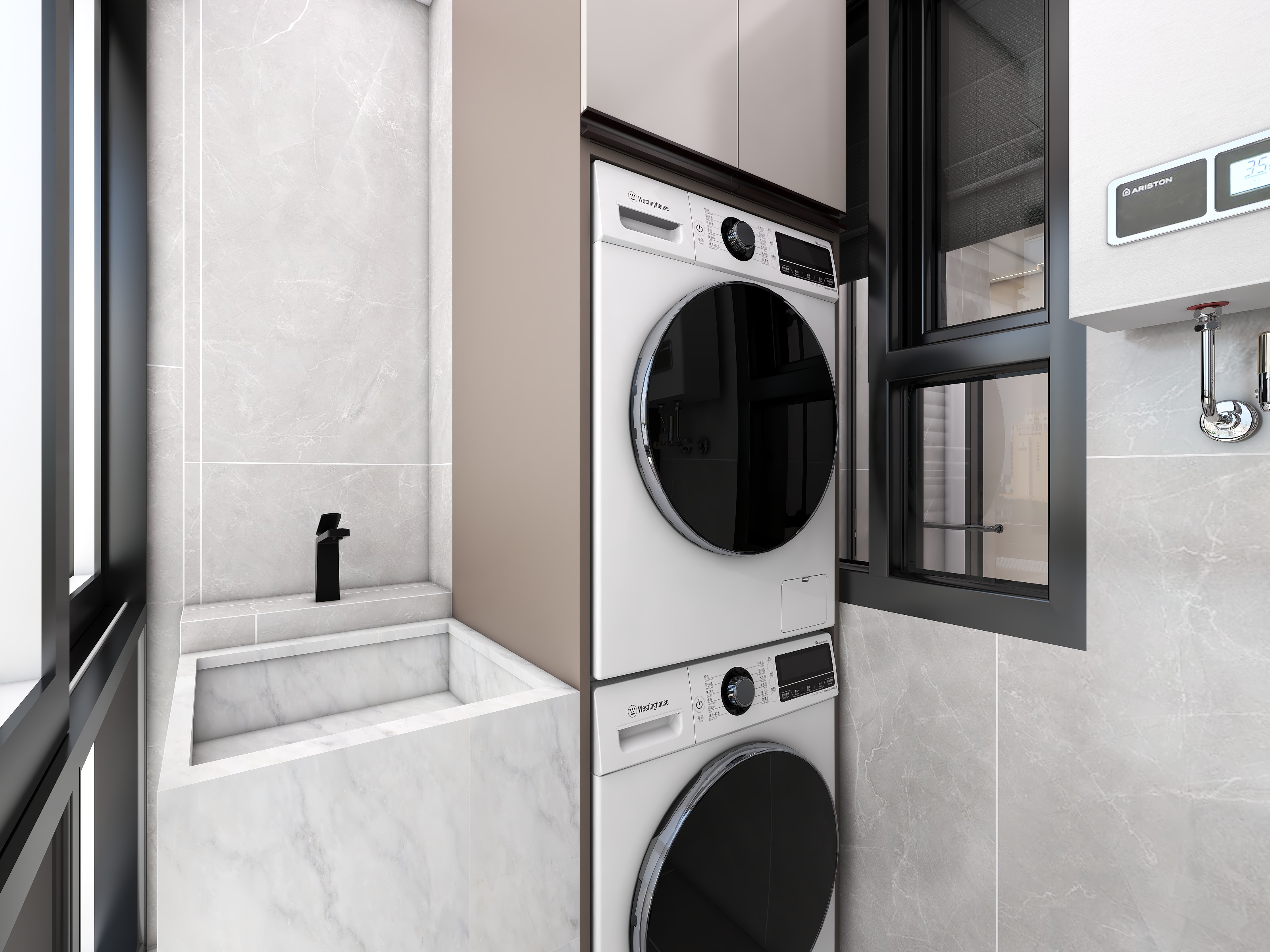 四川成都望江水岸（161平方意式轻奢四居室）-79