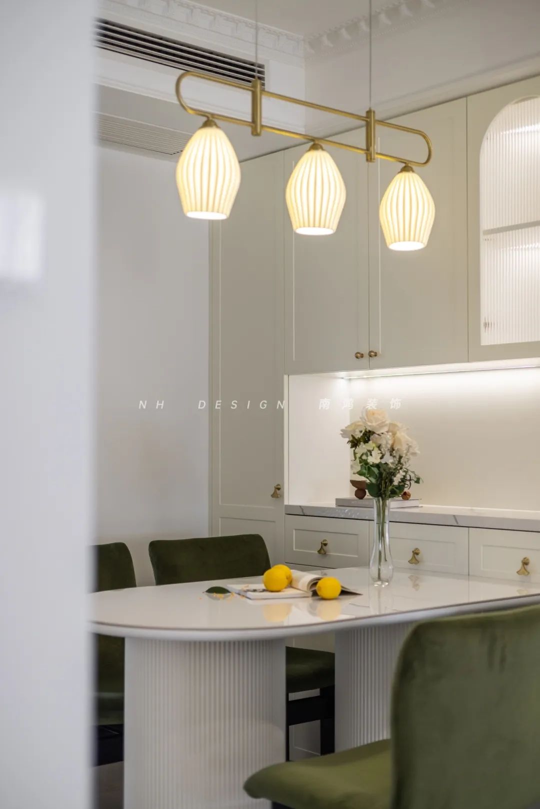 杭州府苑新村104㎡轻法式浪漫家居设计丨中国杭州丨浙江南鸿装饰-64