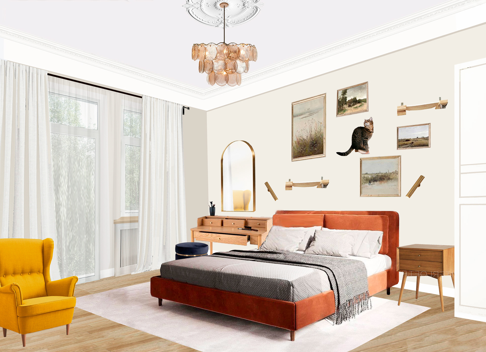 莫斯科2室公寓设计项目丨俄罗斯莫斯科-9