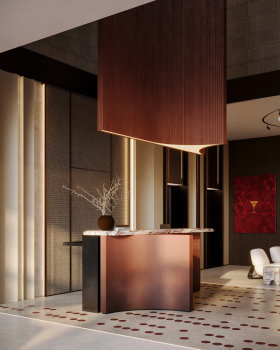 深红晶洞丨阿联酋迪拜丨Mahmoud Adel