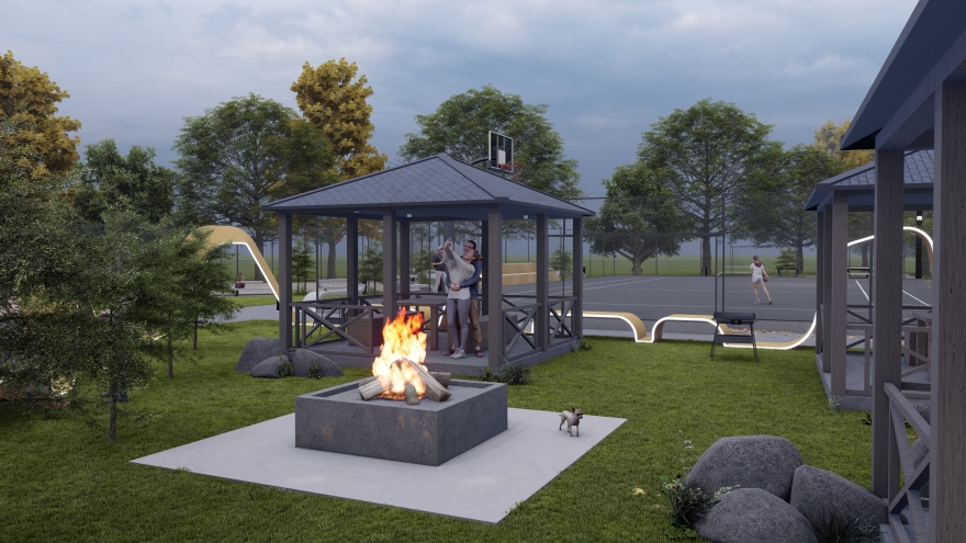 小村庄体育区域丨斯洛伐克丨Iryna Ponaida-14