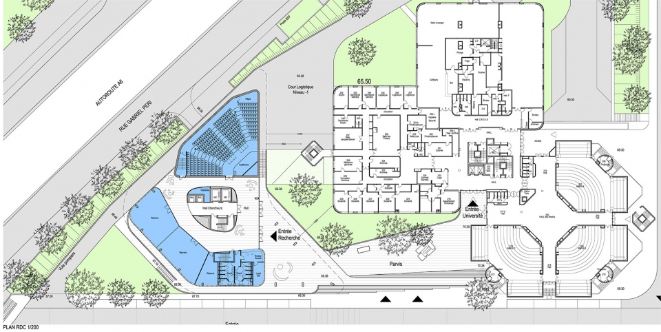 Pargade Architectes 打造法国 Kremlin-Bicêtre 医学院大楼扩建，实现卓越研究与教育中心-51