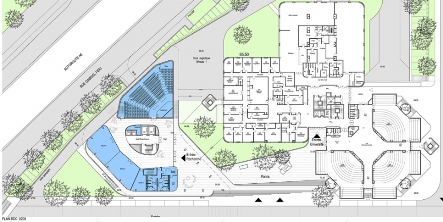 Pargade Architectes 打造法国 Kremlin-Bicêtre 医学院大楼扩建,实现卓越研究与教育中心-51
