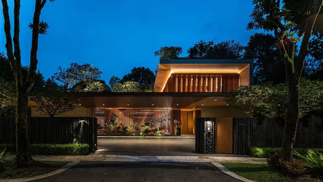 两个掩映在自然中的现代别墅-26