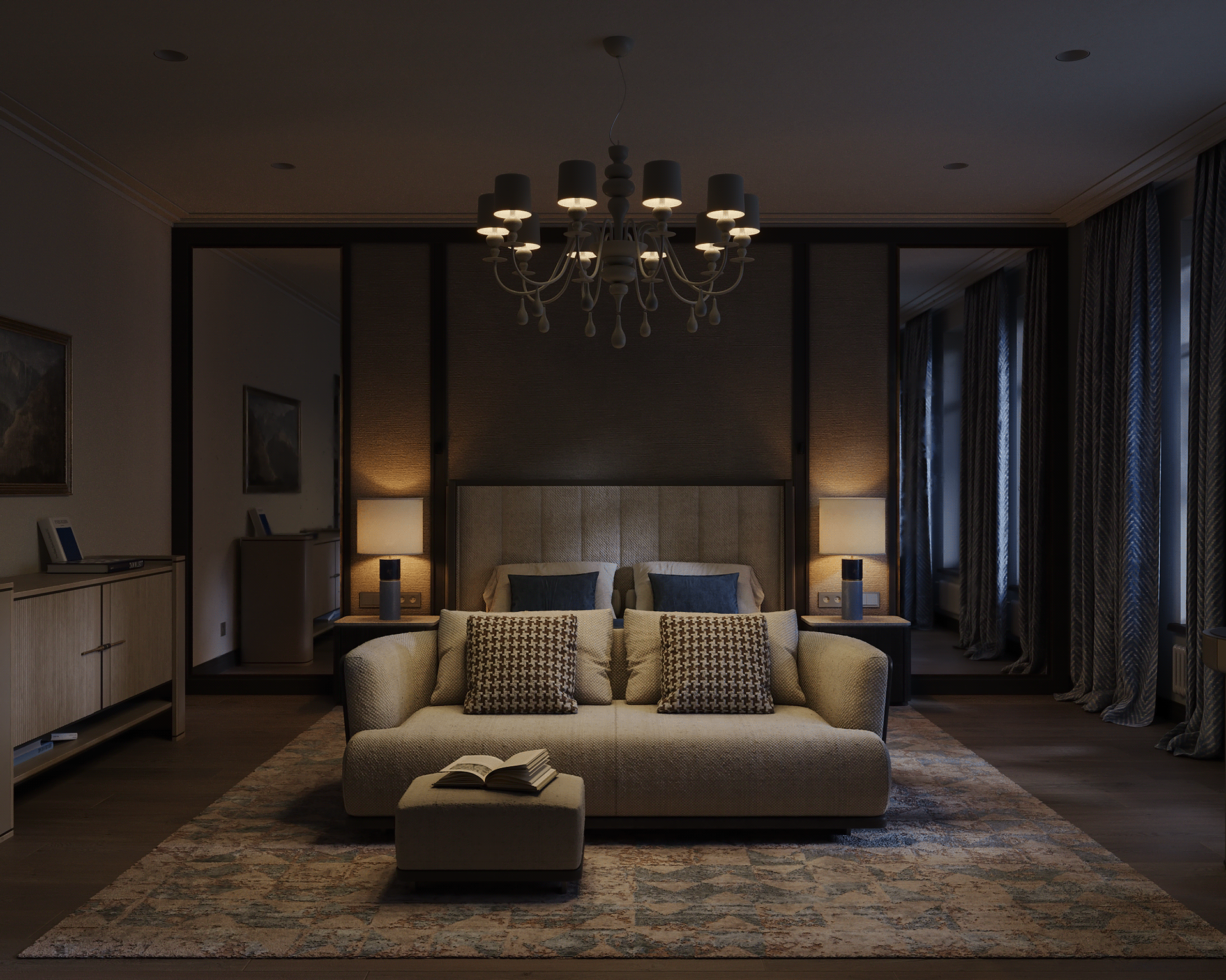 A.C.H.interiors | АЧЕ. Мастер блок для загородного дома-3