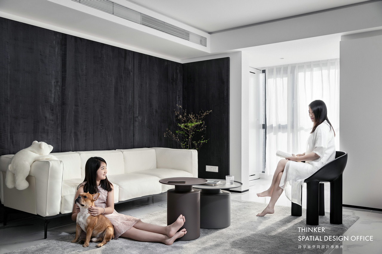 诗享家设计 | 140㎡高级灰现代简约住宅,生活不寻常-0