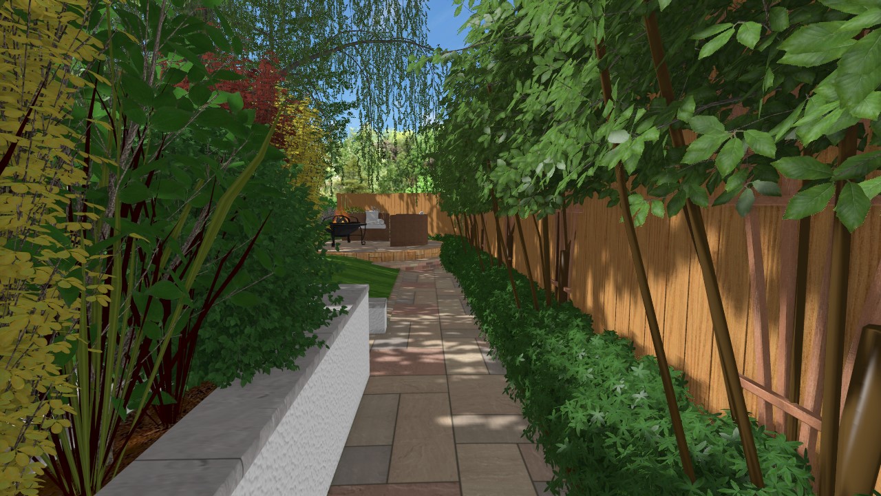 现代家庭花园丨Blue Iris Landscapes-18