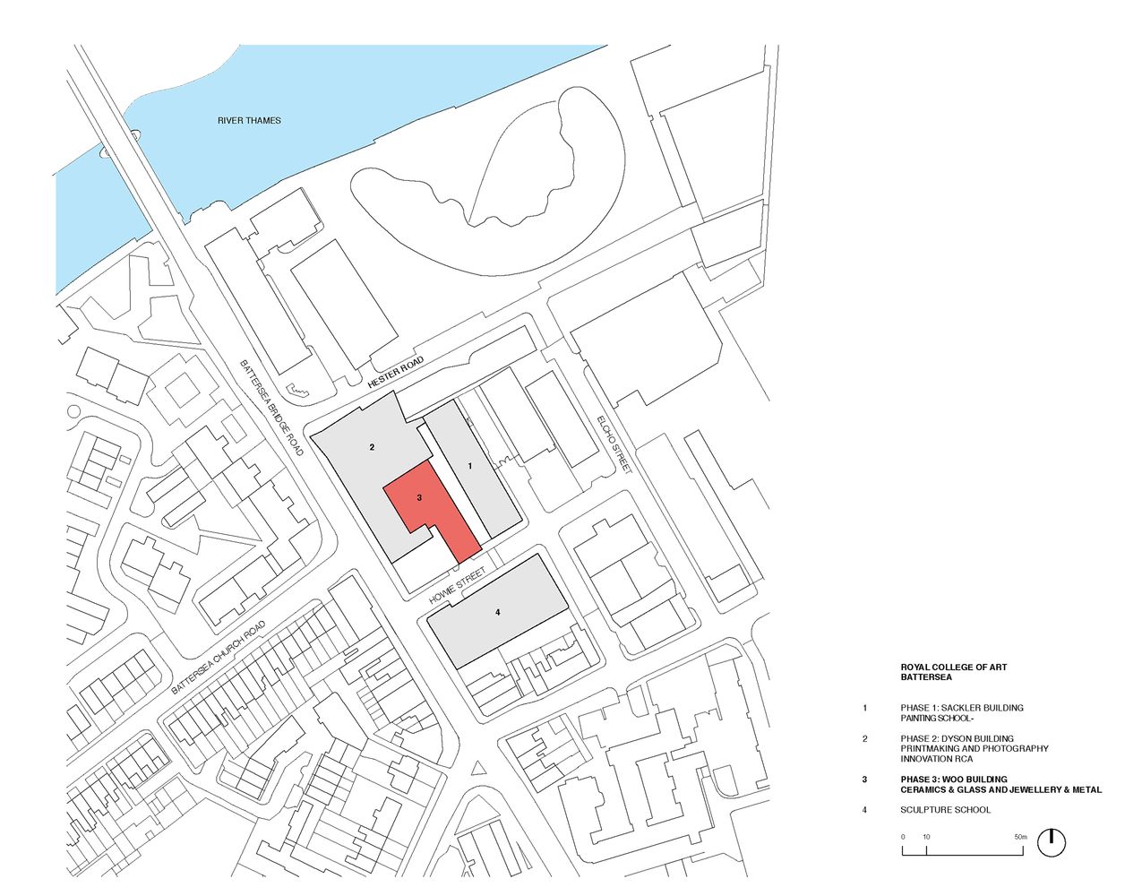 伦敦皇家艺术学院 Woo 建筑 | 跨界交融的艺术空间-55