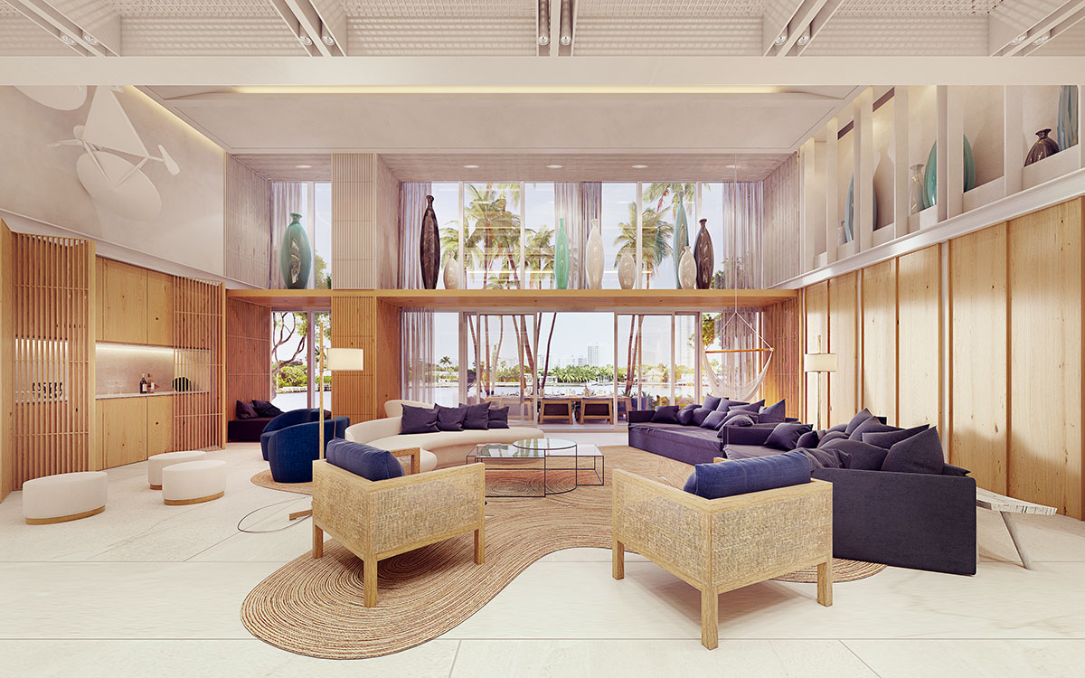 半层复式阁楼（注：Loft in half 并不是常规固定表达，这种表述结合语境推测可能是指有一半空间类似复式结构的阁楼，此翻译仅供参考，可能需结合更具体语境来确定更精准含义） 丨美国-2