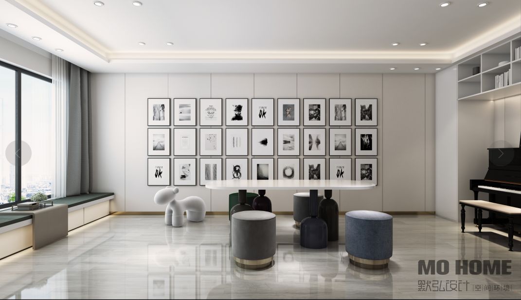 默弘设计|| 简约舒适家居,打造放松空间-29