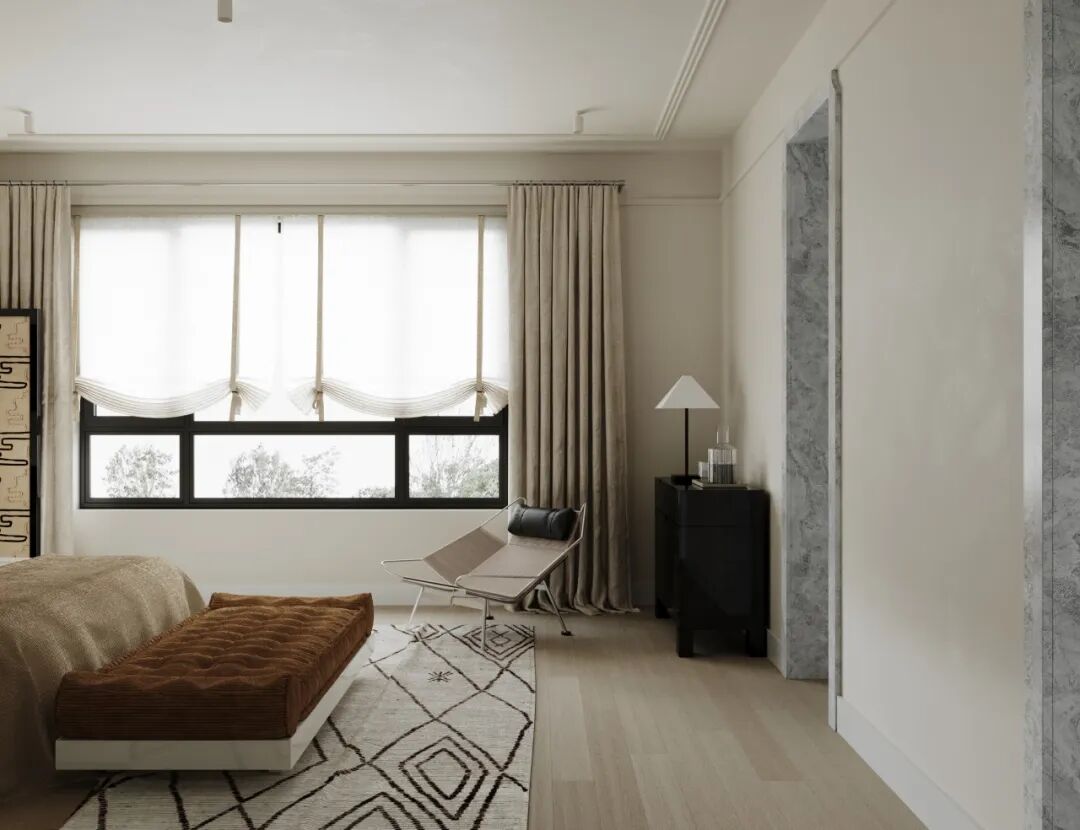 岚一设计｜折衷主义的复古别墅-36