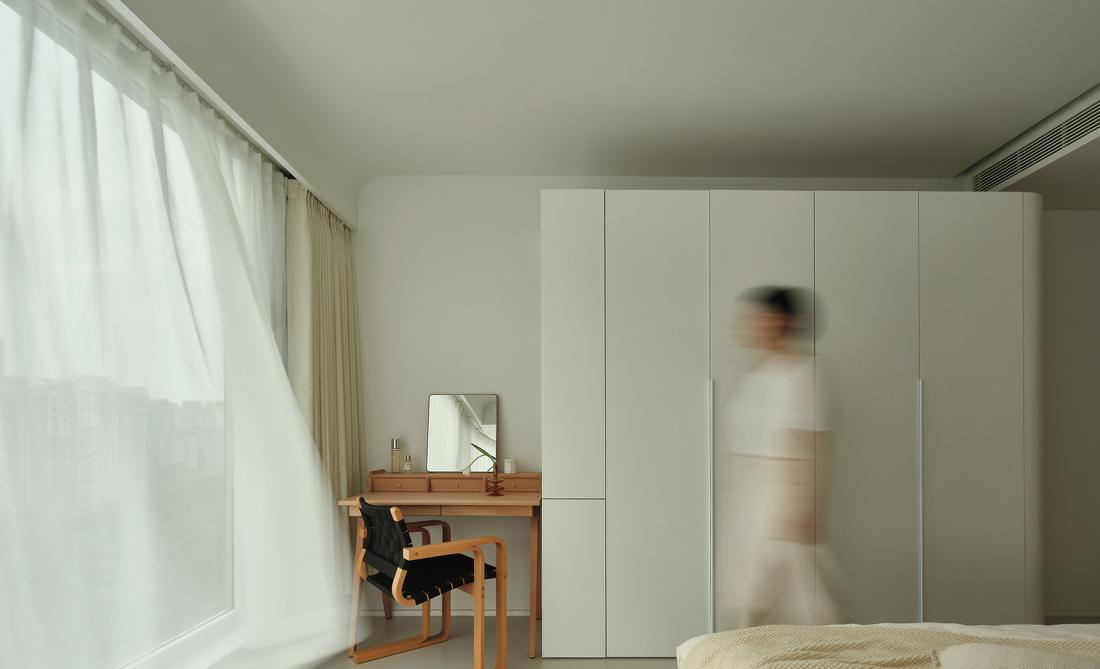 奶油系轻复古装修丨中国南京-39