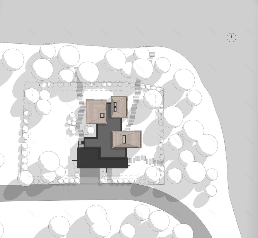 伏尔加河畔的五屋顶之家丨俄罗斯特维尔丨未明确提及设计公司,仅列出团队成员-4