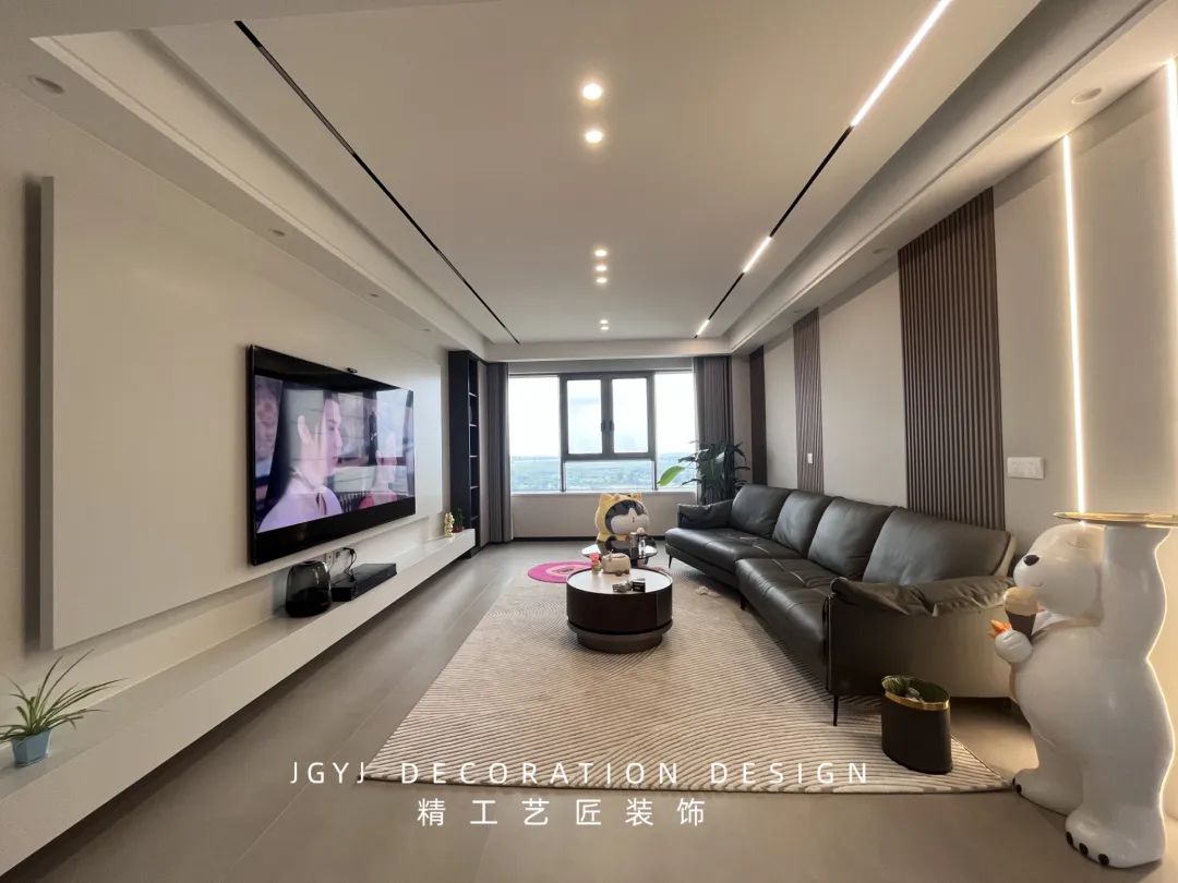 星悦里 136㎡现代简约风丨精工艺匠装饰-1