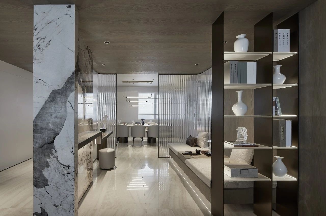 枫华金明府 156㎡极简宋风样板间丨中国开封丨上海筑详建筑装饰设计有限公司-27