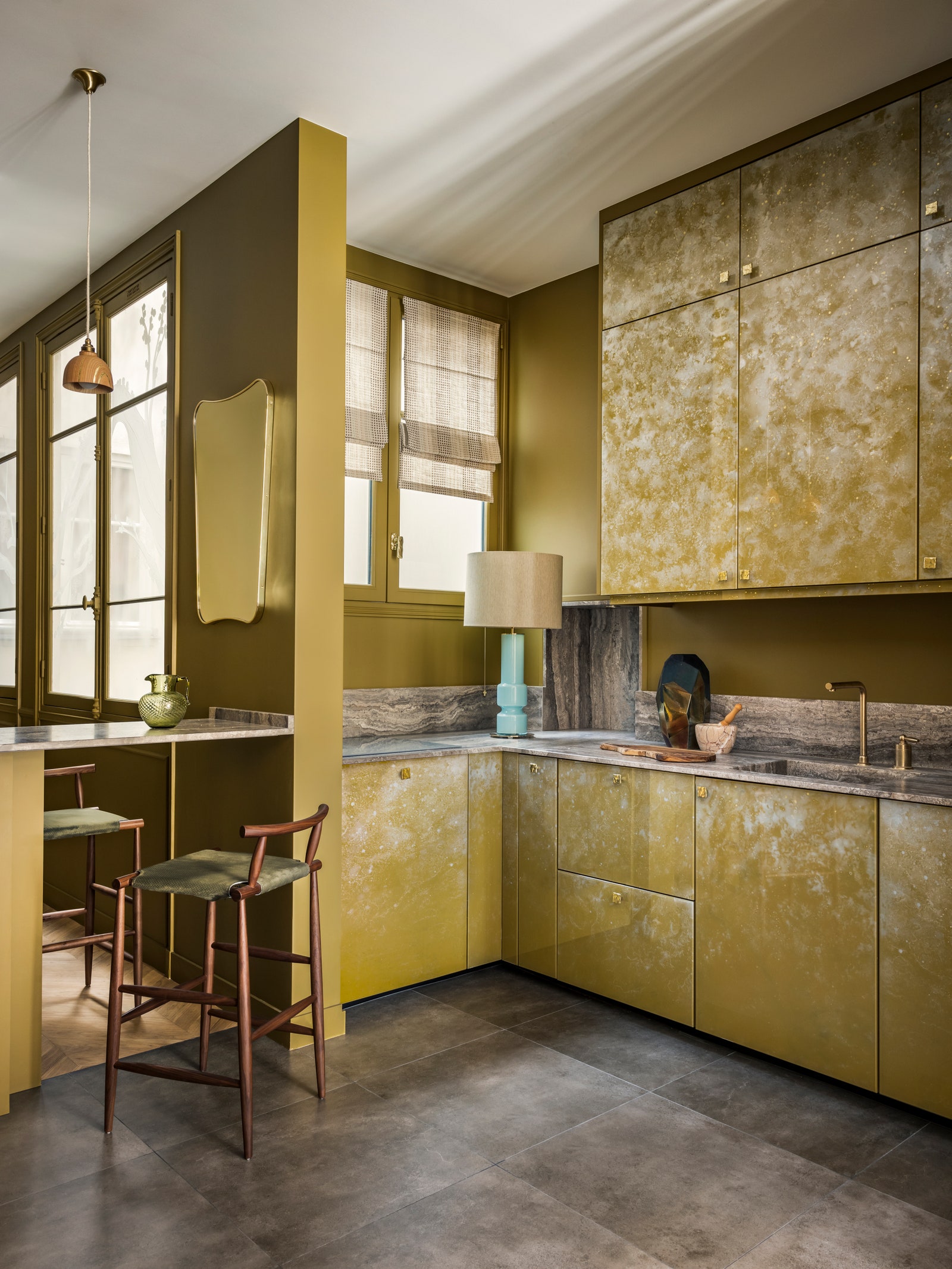 异国风情的奢华 HAUSSMANN 公寓设计-13