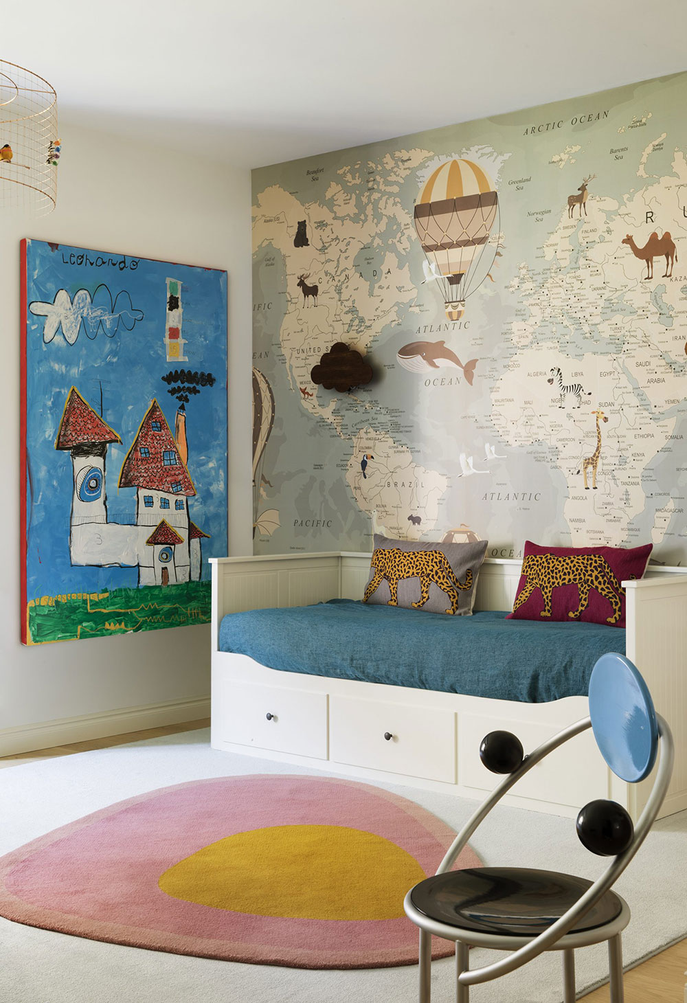 马德里优雅复古公寓设计-19