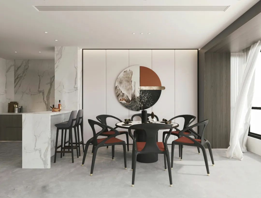 新中式美学 | 龙岩建发首院 380㎡全案设计-24