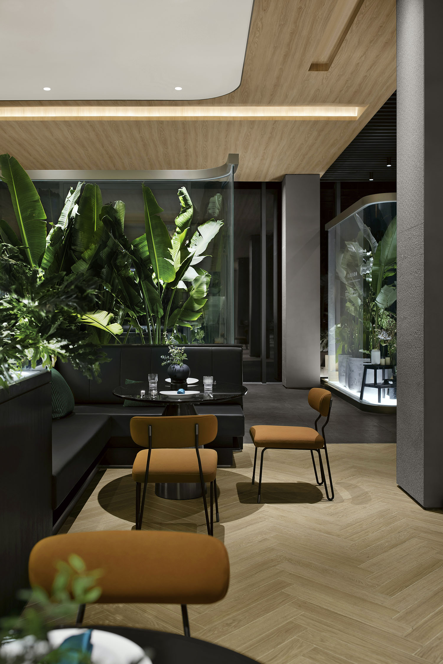 一间会呼吸的雨林餐厅Afterain-50