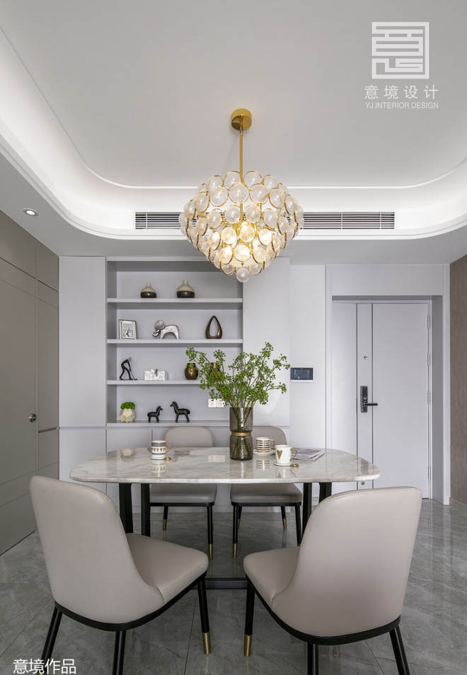 115㎡现代轻奢住宅  意境设计-25