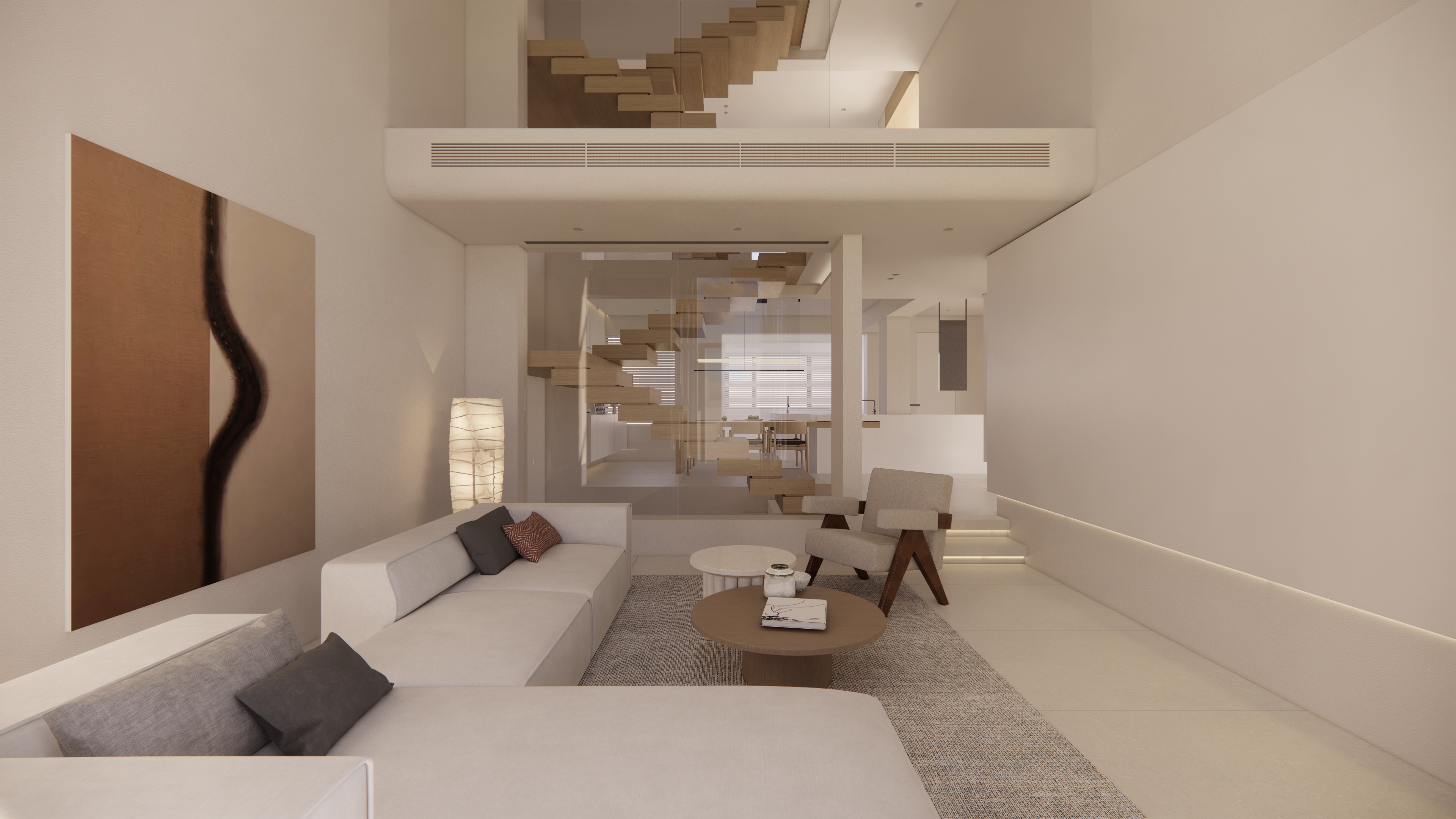 陌上设计｜200 ㎡现代简约风别墅-2