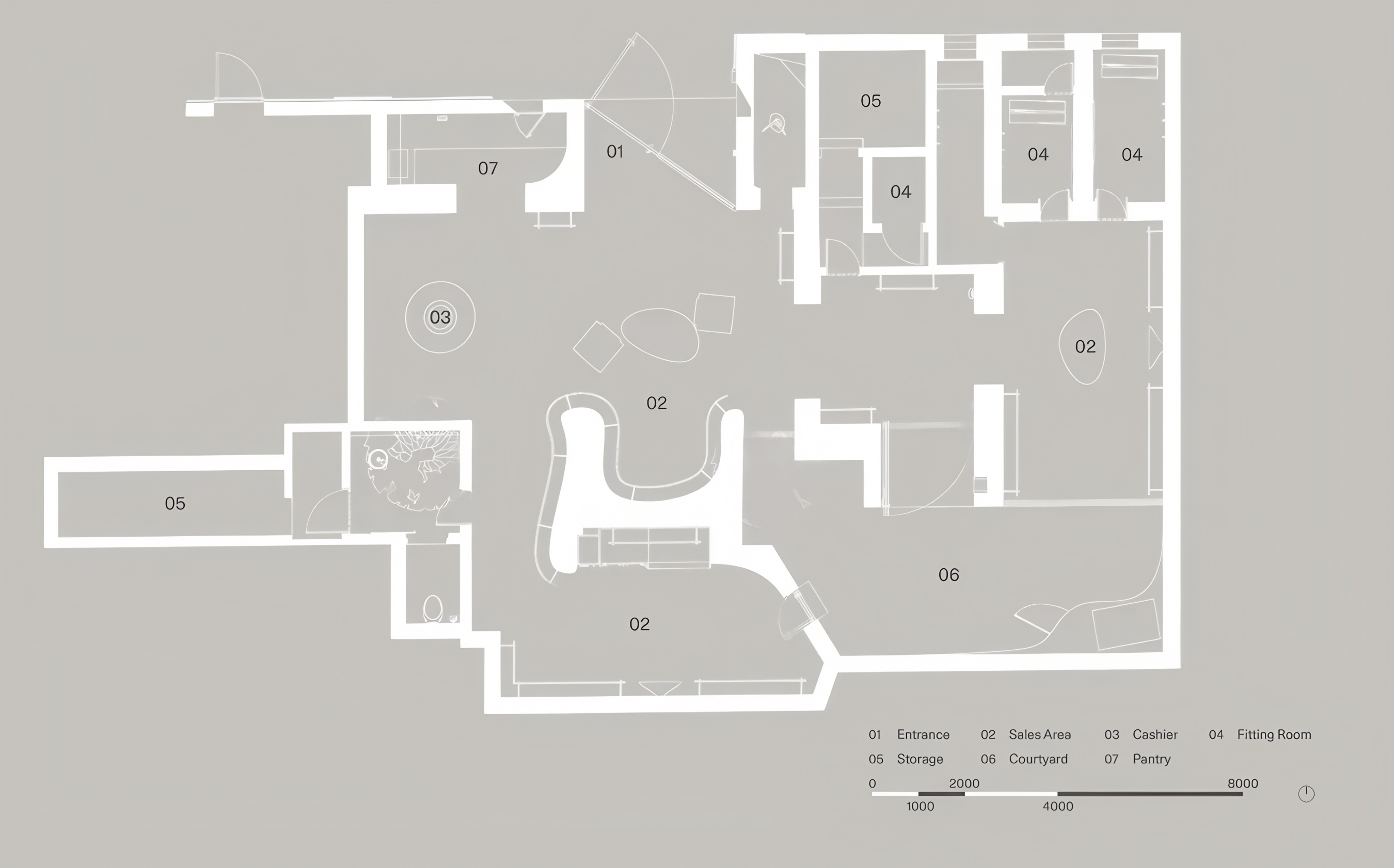 YOUWEI新乐路概念店丨中国上海丨say architects赛建筑-25