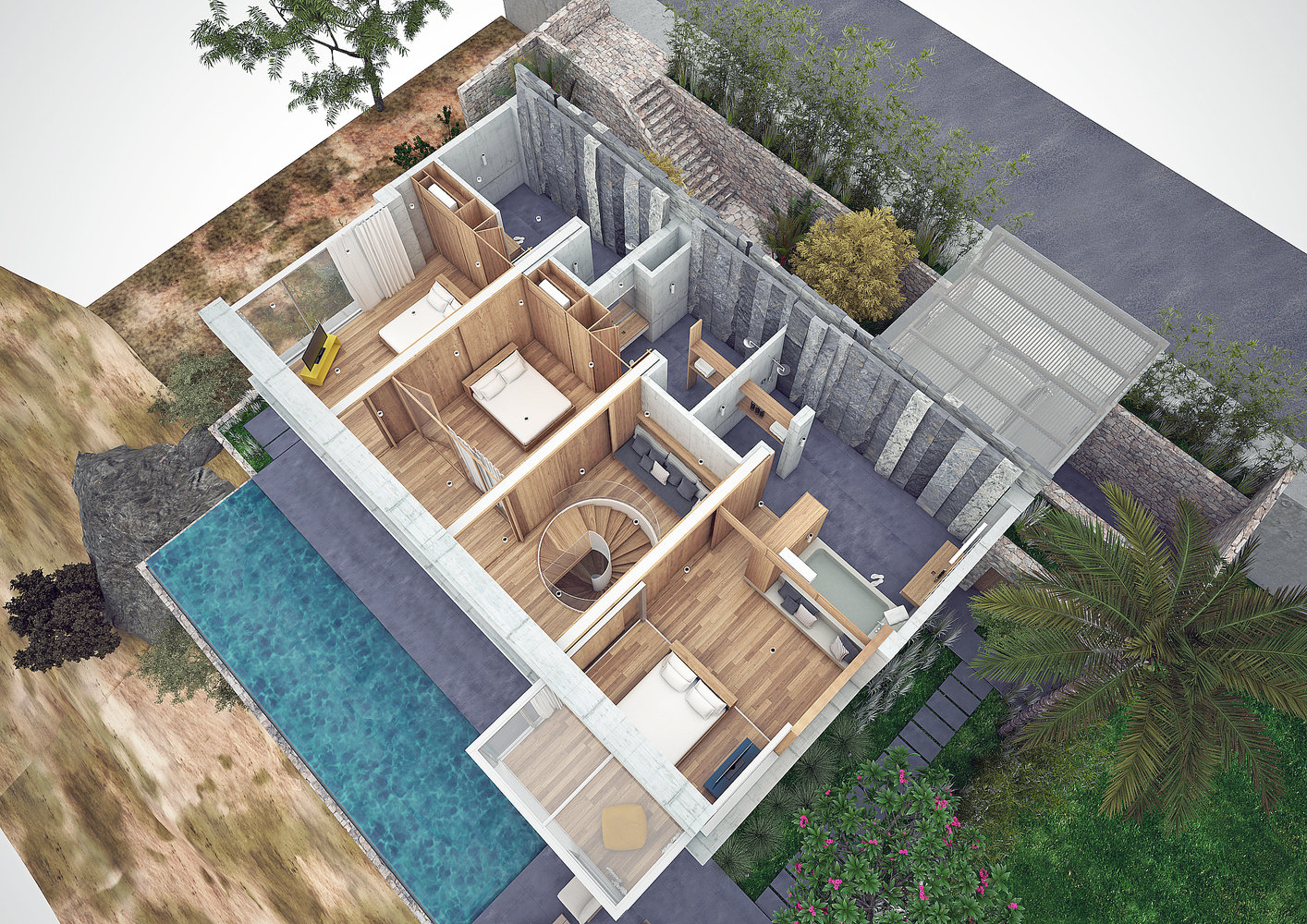 越南海景别墅，简约原始的自然之美-93