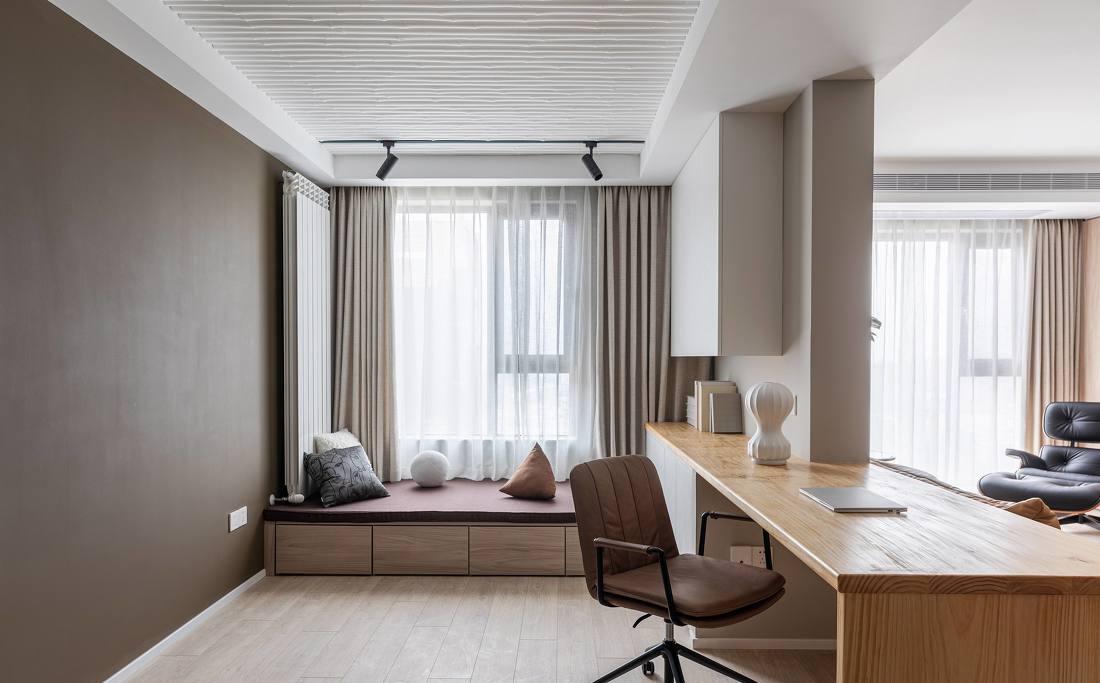 89㎡小三居现代简约设计-47