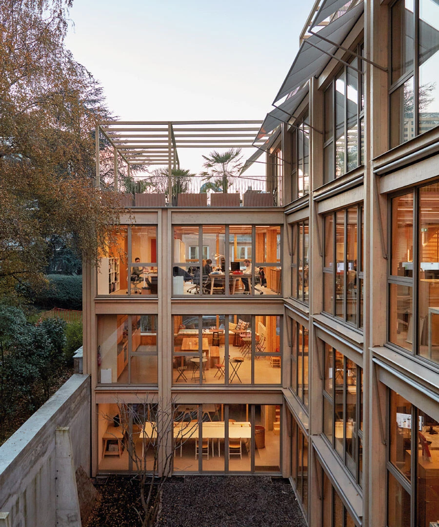 Chez Nous 办公室丨法国巴黎丨Atelier du Pont-5