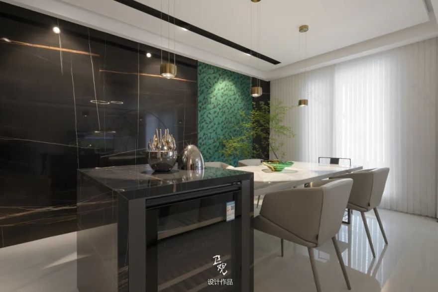 安境雪落下的声音,金黛素心物境·意境·心境丨卫观国际设计-41