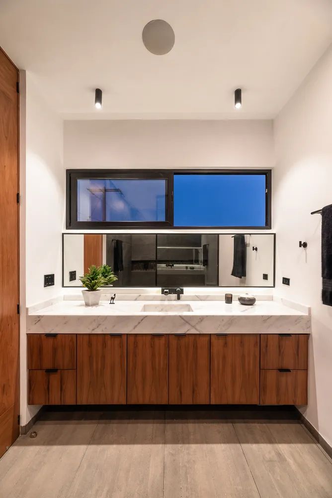 11 米长方形土地上的二层阁楼住宅-31