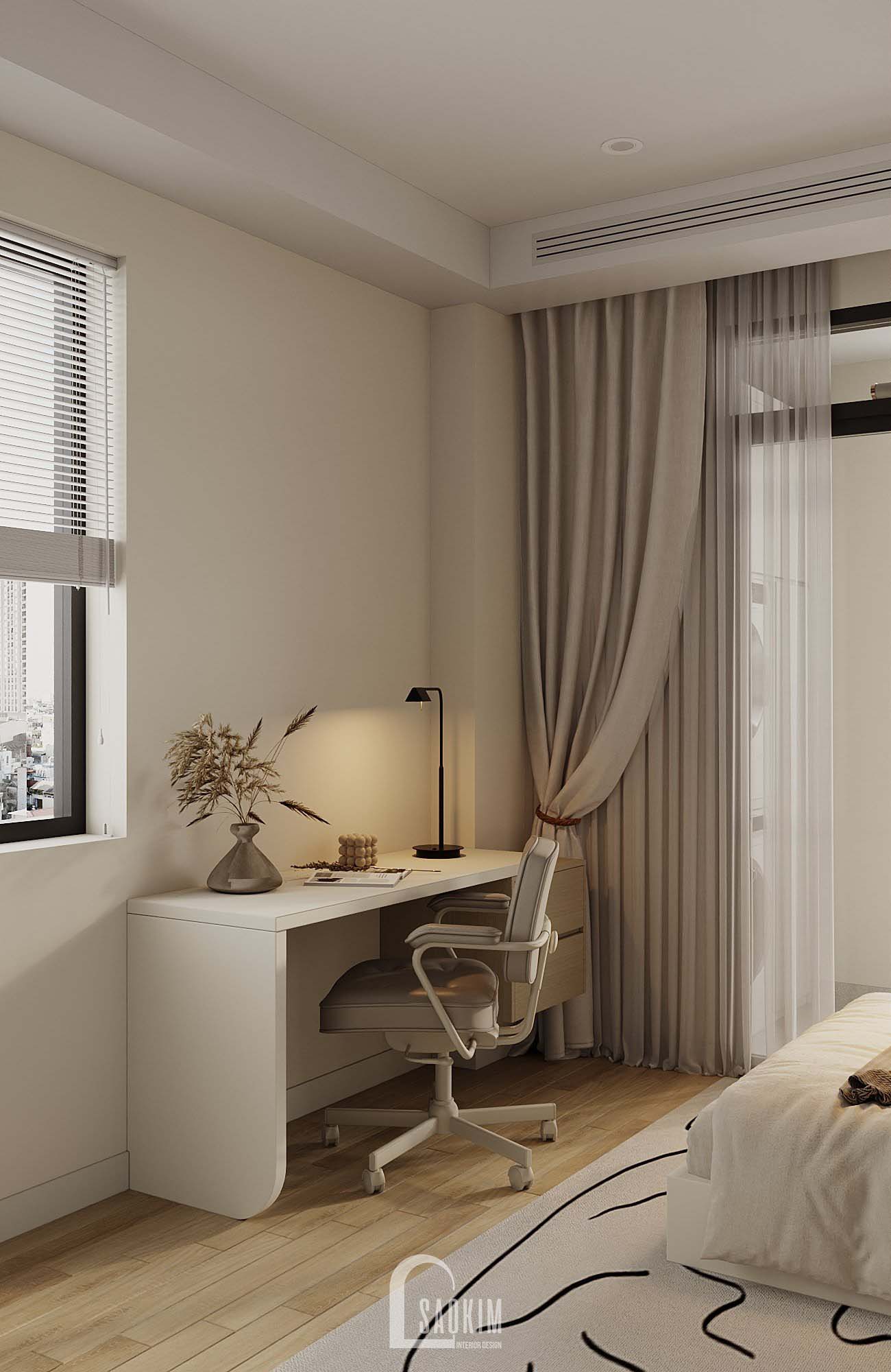 Apartment Design Japandi Style - HaNoi Paragon Project-24