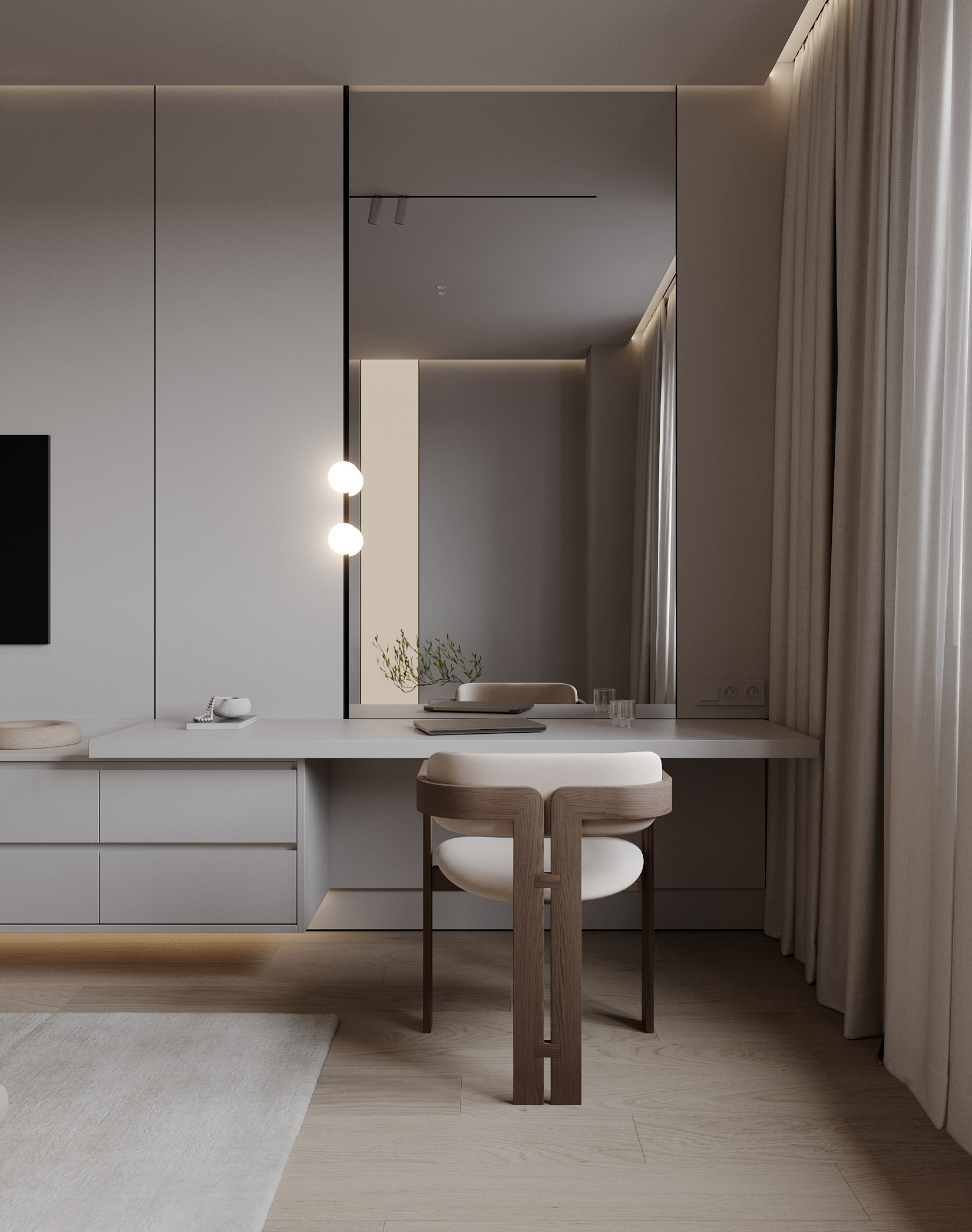 ЖК:Александровский 公寓室内设计项目丨俄罗斯车里雅宾斯克丨Ananev Architects-69