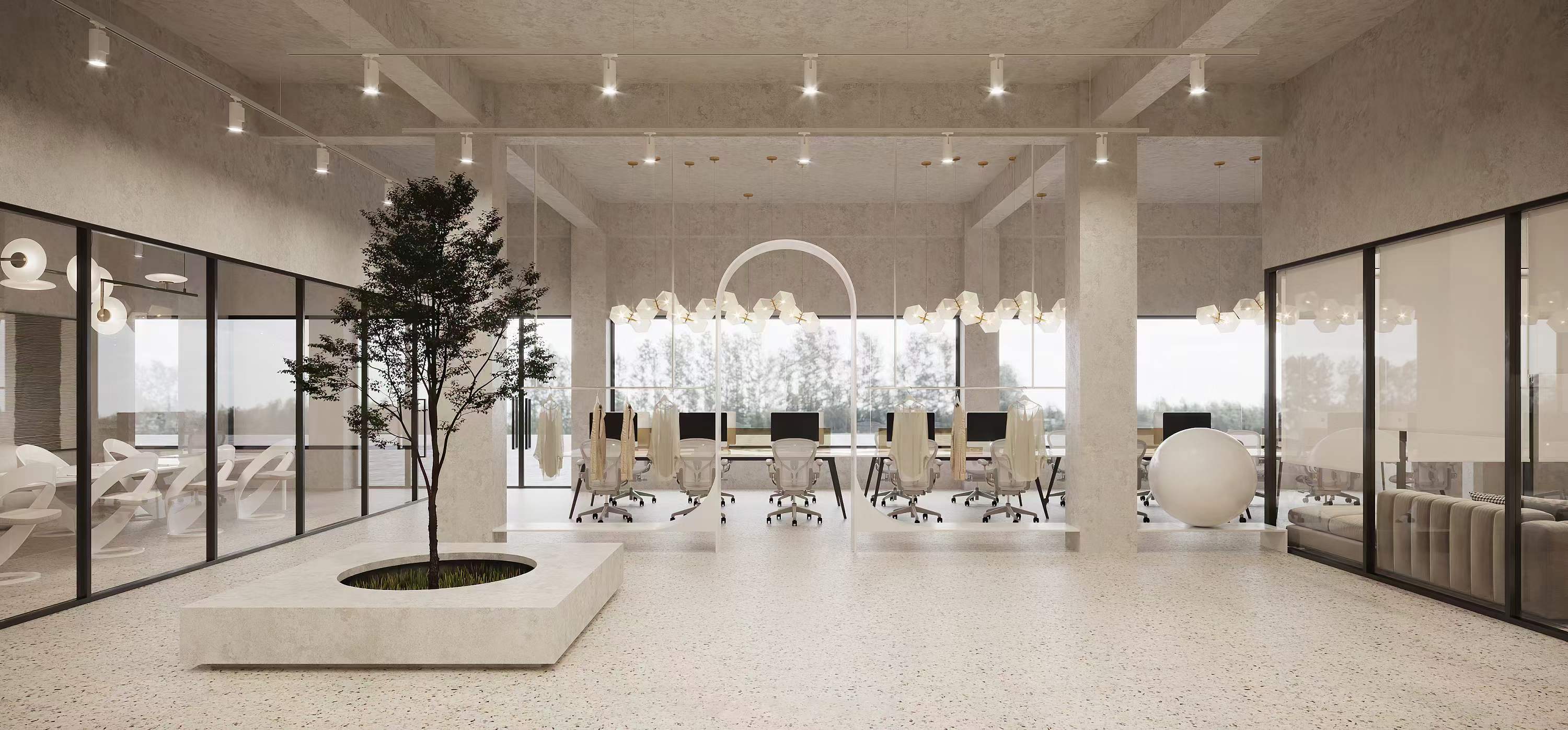 服装设计办公空间-梦境-6