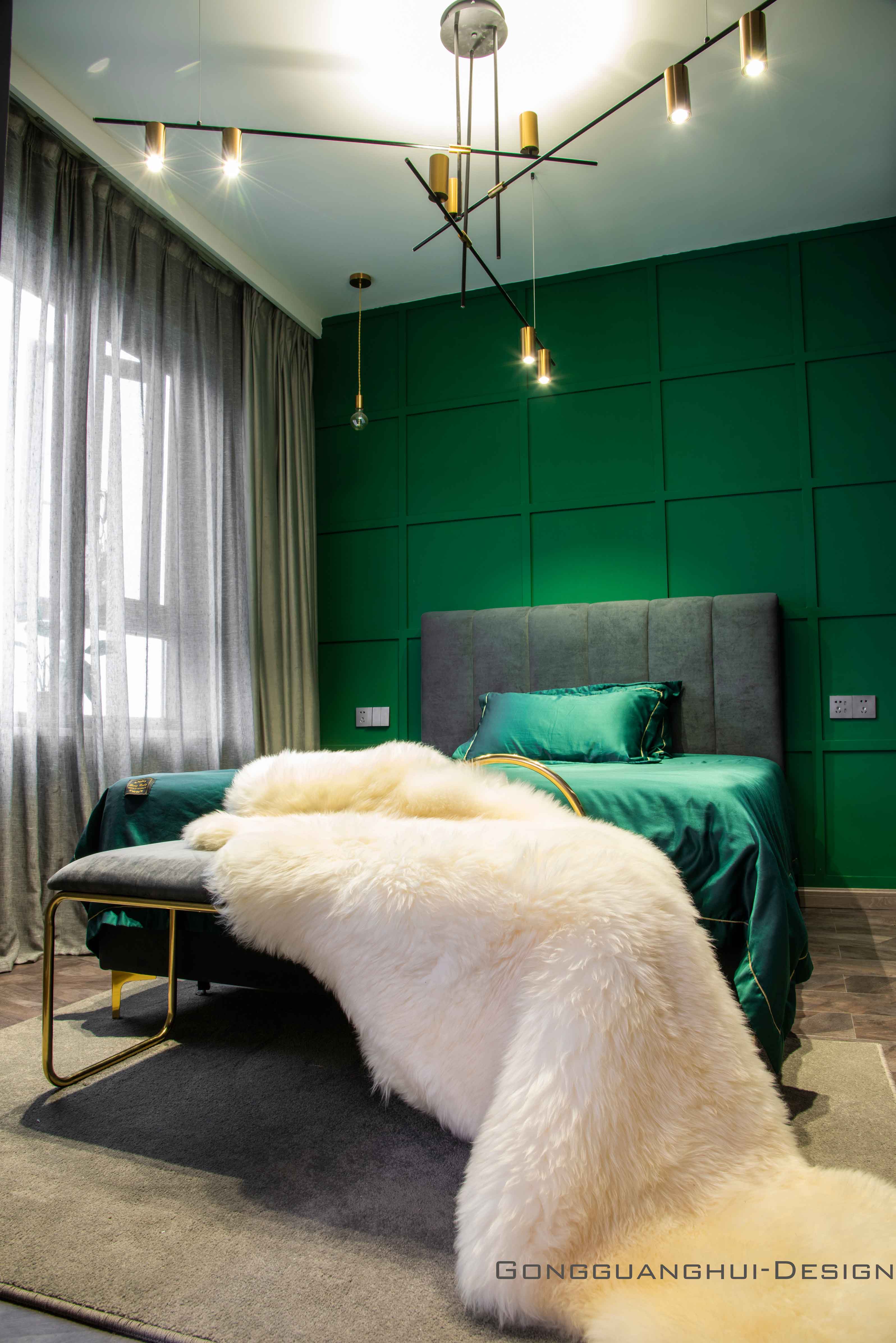 美迪装饰打造 88 平轻奢北欧风单身女性之家-36