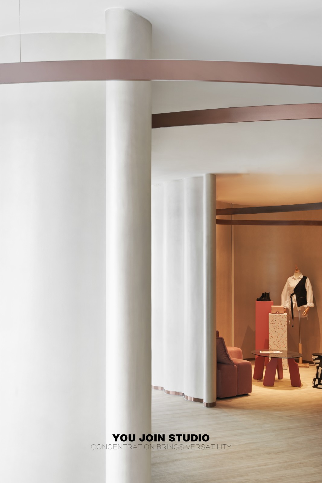 素柔绸纺办公空间设计丨于几设计-14