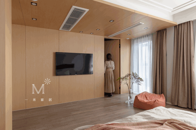 300 平顶层复式，现代北欧风格家居设计-56