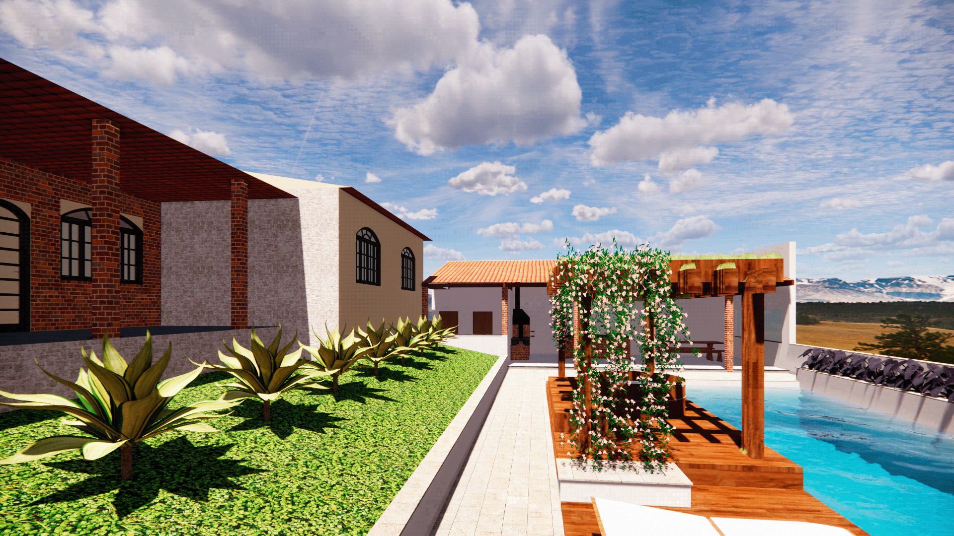 Área Gourmet - Paisagismo-9