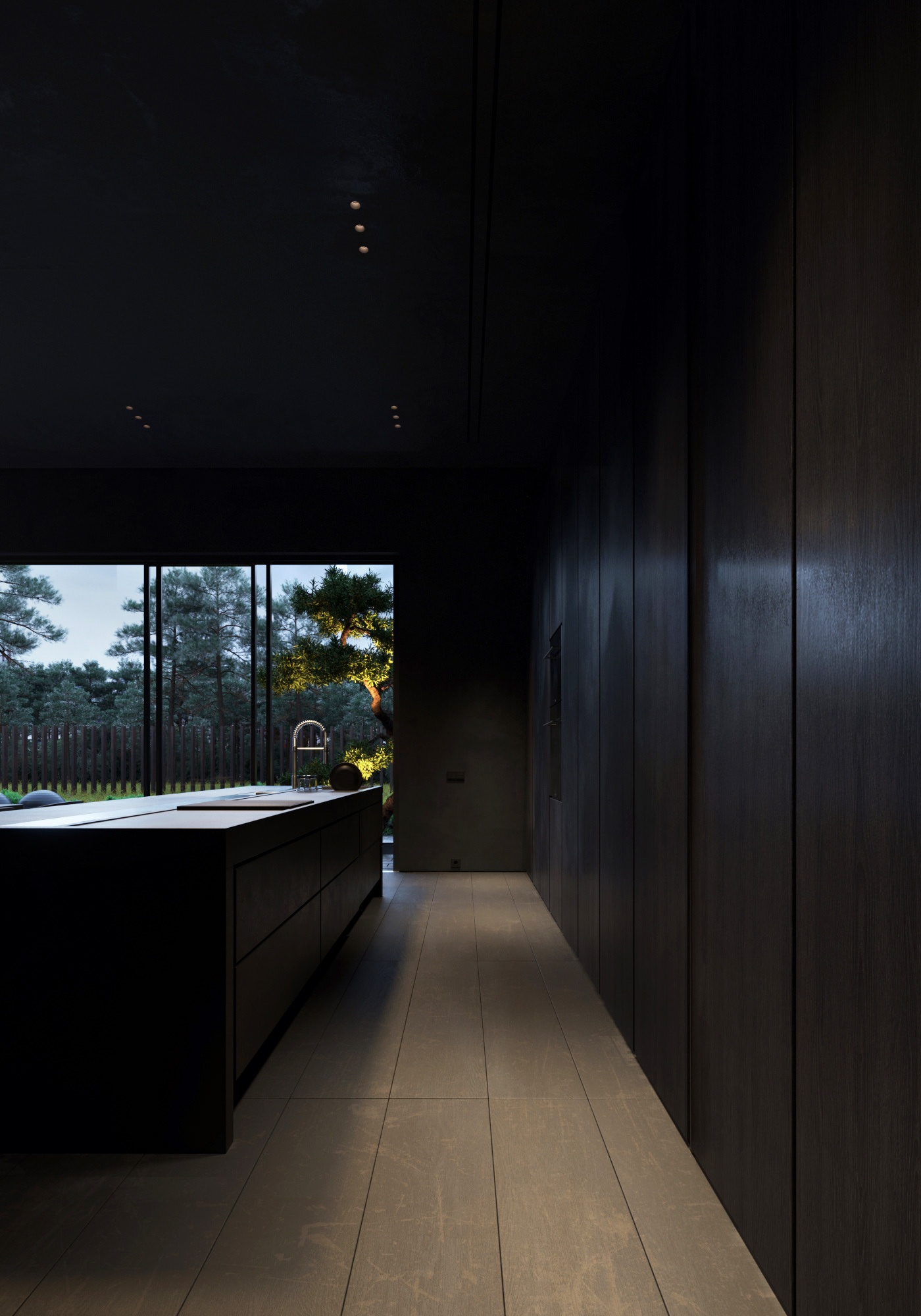 高级黑独立豪宅 ： ELKY｜Mikhail Bykov-14