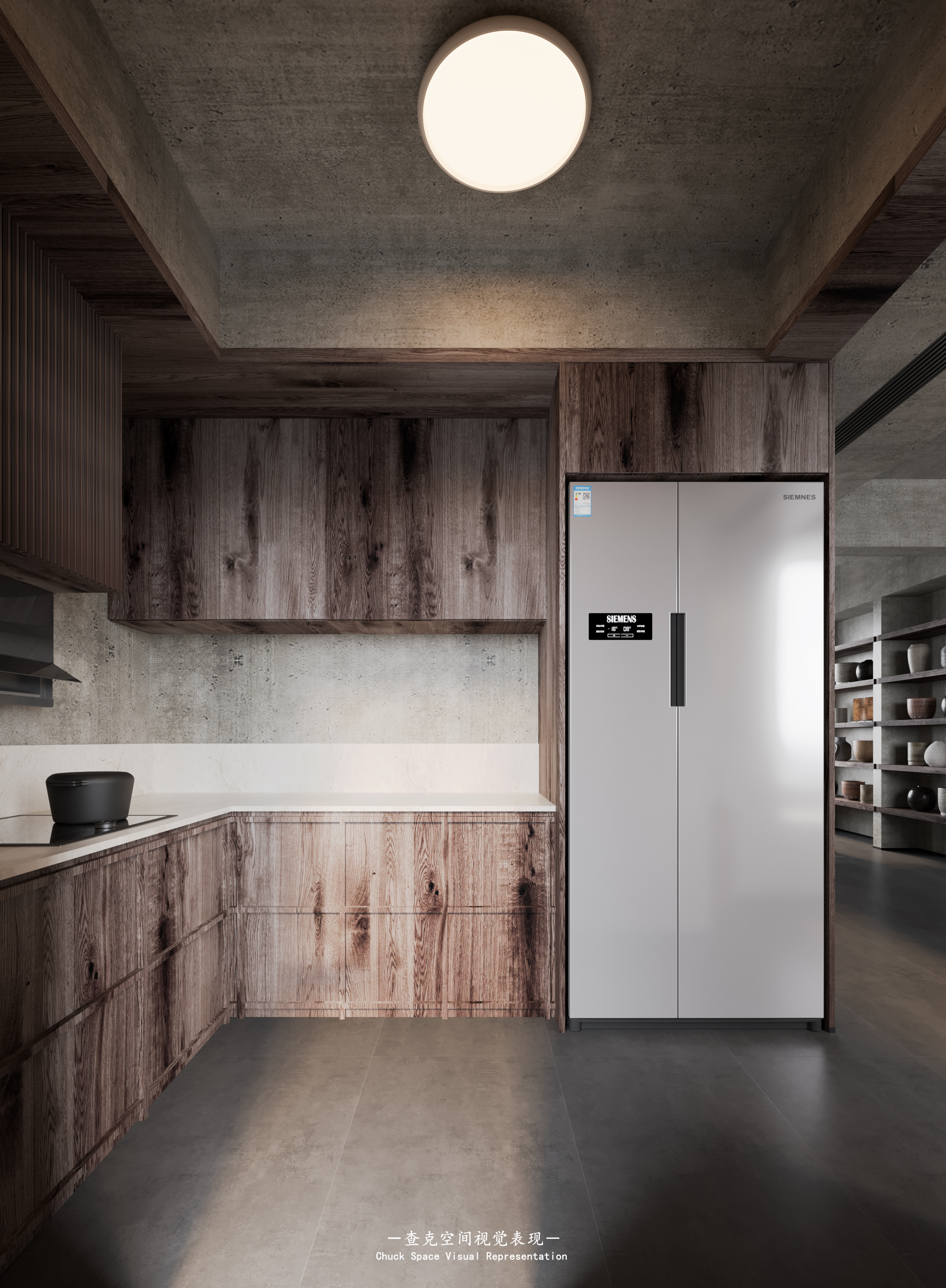 侘寂风住宅，一个敢想一个敢做-5