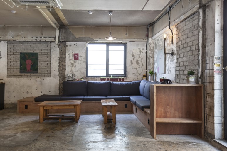 首尔 60 坪 Bean Tea G 咖啡厅 极简工业风设计-12