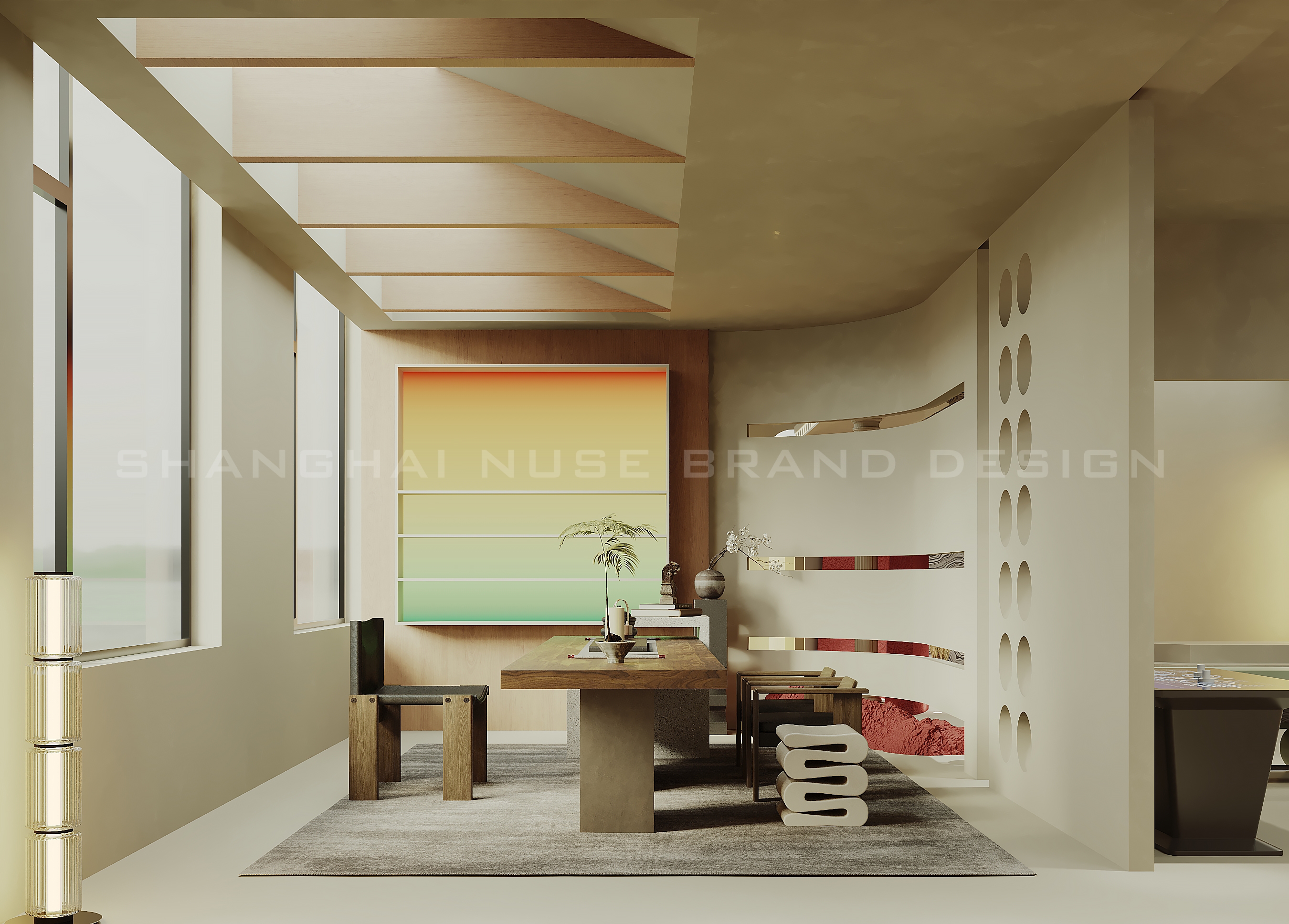 艺术漆展厅设计丨木村空间设计有限公司-20